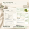 Demantoid Garnet Mineral Specimen Profile